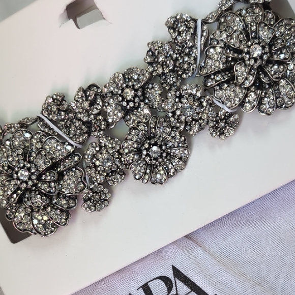 Zara Silver Statement Necklace with Intricate Design - Picture 7 of 7